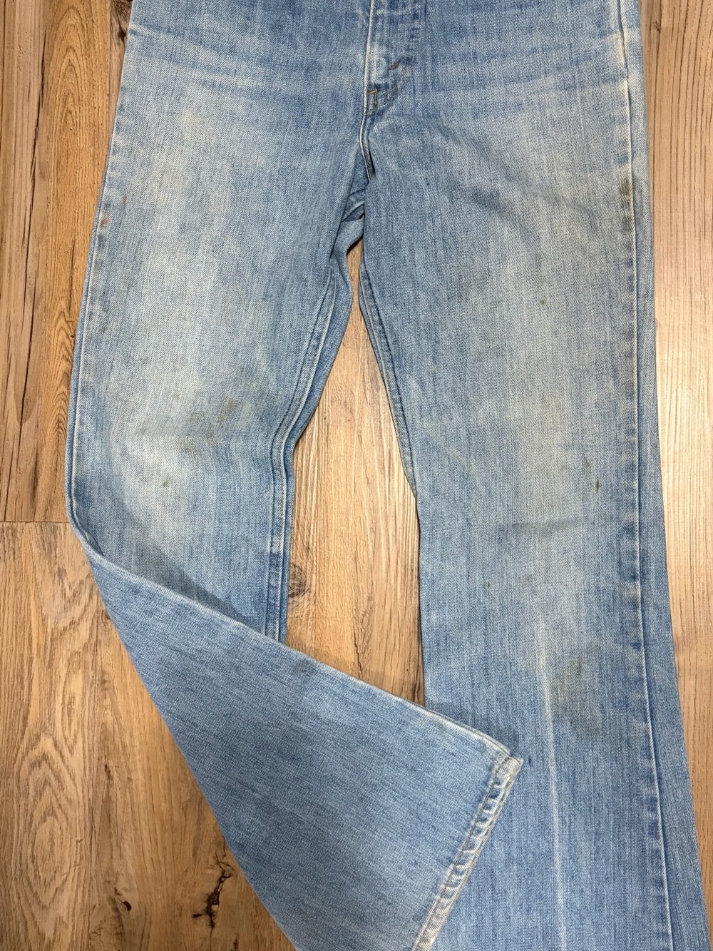 Vintage Levi's Light Blue Flare Jeans
